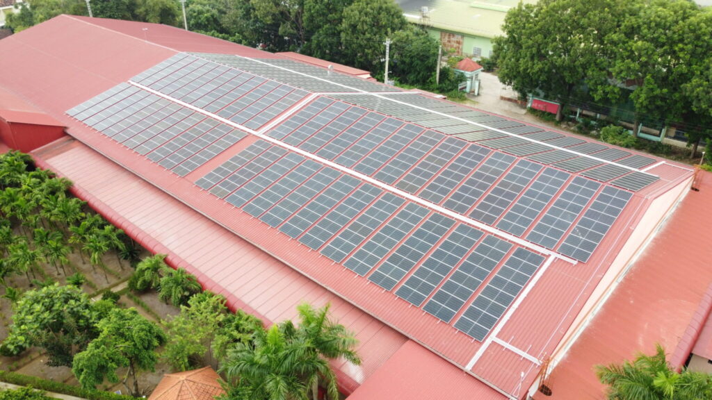 Điện Mặt Trời Cho Nhà Xưởng Sản Xuất